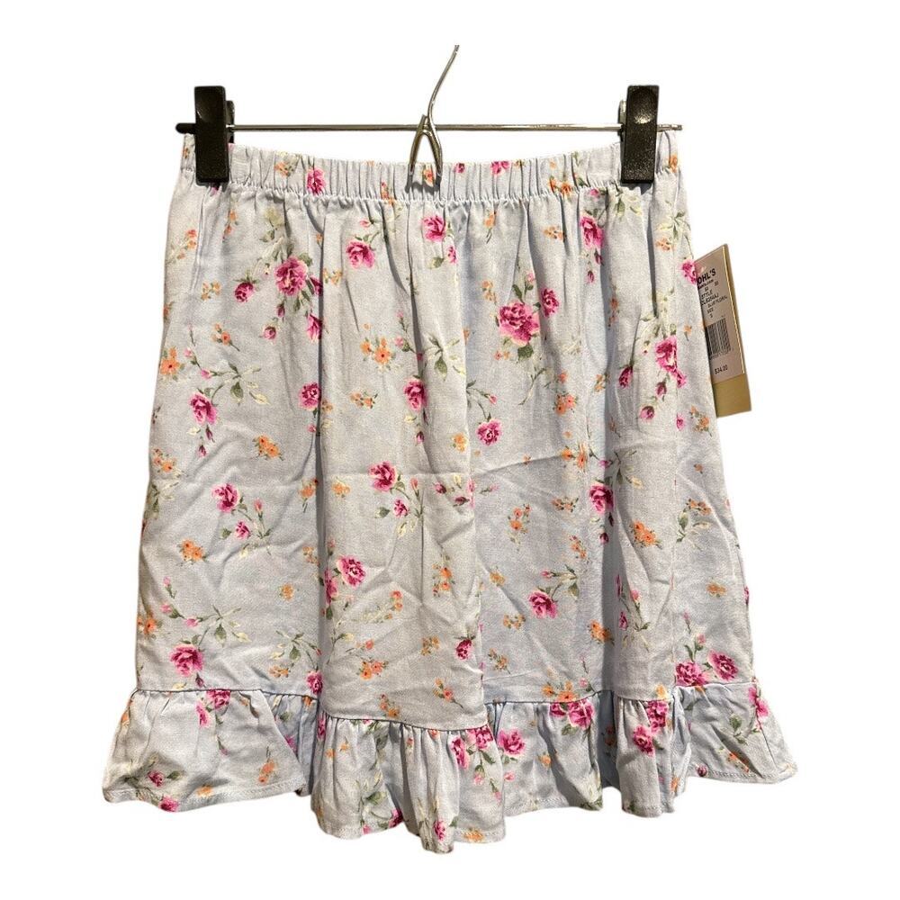 NWT Live To Be Spoiled Juniors Floral Mini Skirt | Size‎ Small